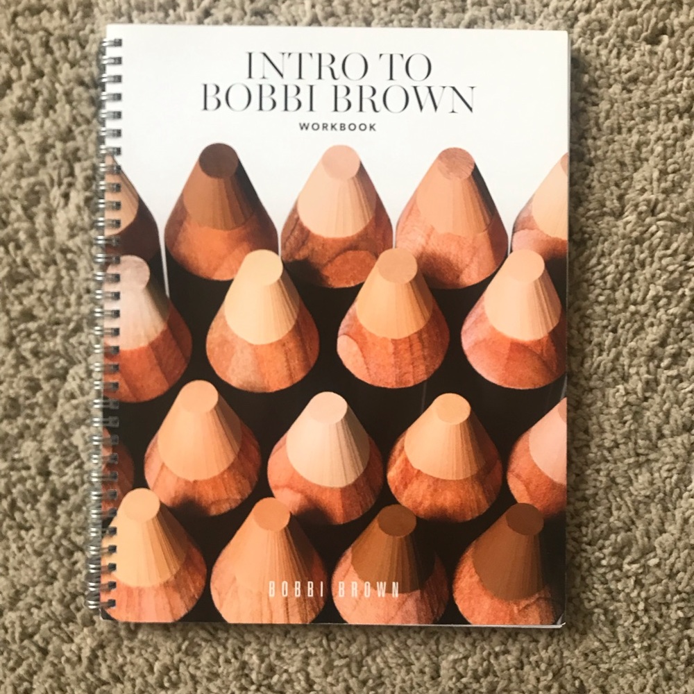 Bobbi Brown makeup artist workbook
